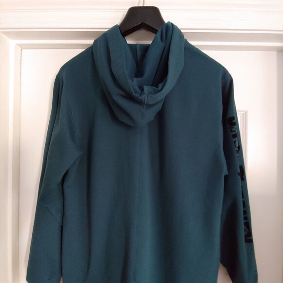 Savage Fenty Forever Savage Showgirl Hooded Onesie Hunter Green Snuggle L - Picture 8 of 14